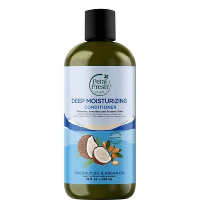 хигиена,коса,petal,fresh,pure,coconut,&,argan,475,ml,conditioner,clear,(green,white)