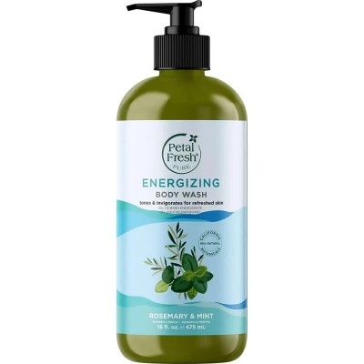 хигиена,тяло,petal,fresh,pure,rosemary,&,mint,475,ml,shower,gel,clear,(green,white)