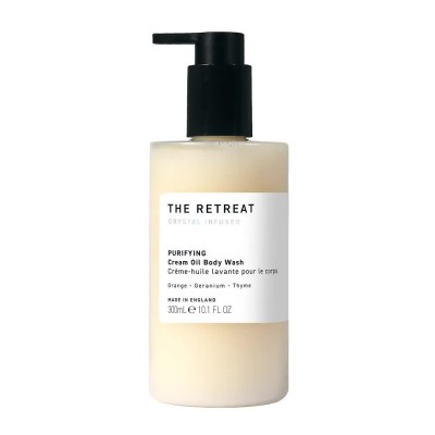 хигиена,тяло,the,retreat,purifying,cream,300,ml,shower,gel,clear,(white,blue)