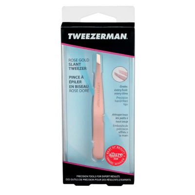специфични,козметични,продукти,tweezerman,slant,tweezer,rose,gold,tweezers,clear,(rose,gold)