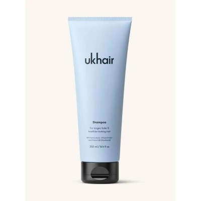 хигиена,коса,uklash,ukhair,growth,250ml,shampoo,clear,(blue,white)