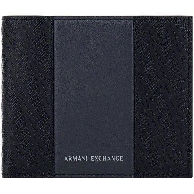 портфейли,и,портмонета,armani,exchange,xm000168,af26691,wallet,black,(black,forged,iron)