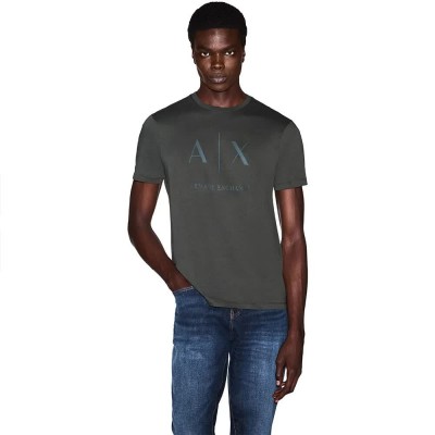 тениска,мъжки,тениски,дамски,тениски,armani,exchange,xm002683,af10356,short,sleeve,t,shirt,grey,(peat)