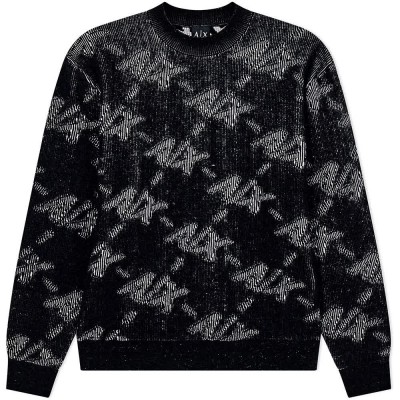 блуза,мъжки,пуловери,дамски,пуловери,armani,exchange,xm002992,af16916,sweater,black,(black,alloy,ax,big)