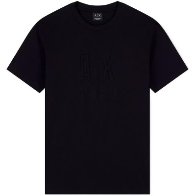тениска,мъжки,тениски,дамски,тениски,armani,exchange,xm003042,af10358,short,sleeve,t,shirt,black,(black)