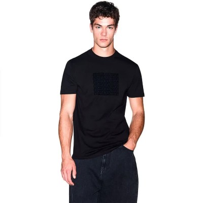 тениска,мъжки,тениски,дамски,тениски,armani,exchange,xm003044,af21323,short,sleeve,t,shirt,black,(black)