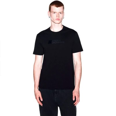 тениска,мъжки,тениски,дамски,тениски,armani,exchange,xm003094,af21323,short,sleeve,t,shirt,black,(black)