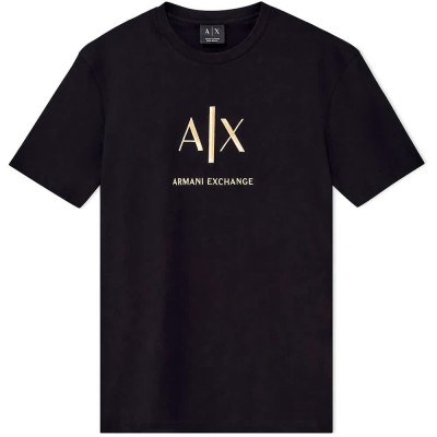 тениска,мъжки,тениски,дамски,тениски,armani,exchange,xm003114,af10356,short,sleeve,t,shirt,black,(black)