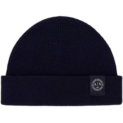 шапка,всички,шапки,armani,exchange,xm003124,af10348,beanie,blue,(deep,navy)