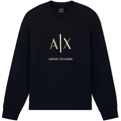блуза,мъжки,пуловери,armani,exchange,xm003551,af20150,sweatshirt,black,(black)