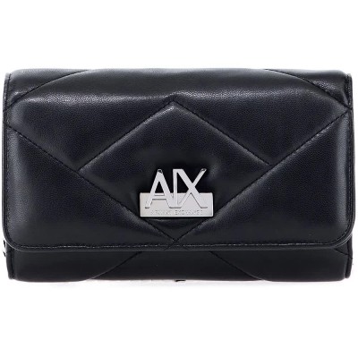 портфейли,и,портмонета,armani,exchange,xw000358,af26568,woman,wallet,black,(black)