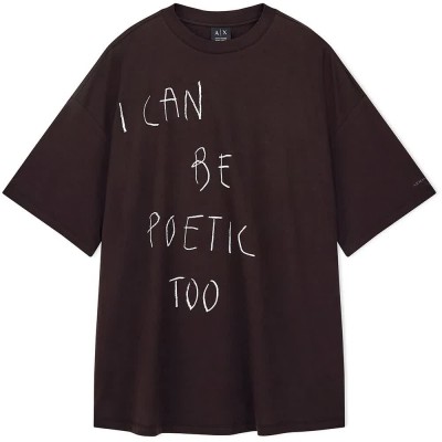 тениска,мъжки,тениски,дамски,тениски,armani,exchange,xw002739,af23954,short,sleeve,t,shirt,brown,(antagonist)