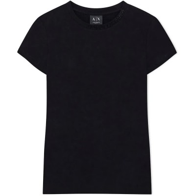 тениска,мъжки,тениски,дамски,тениски,armani,exchange,xw002743,af23955,short,sleeve,t,shirt,black,(black)
