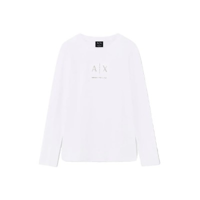 тениска,мъжки,тениски,дамски,тениски,armani,exchange,xw002764,af23954,long,sleeve,t,shirt,white,(optic,white)