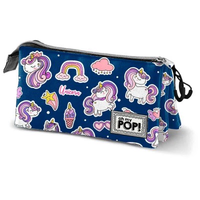 ученически,принадлежности,karactermania,oh,my,pop!,pencil,case,blue,(blue,pink)