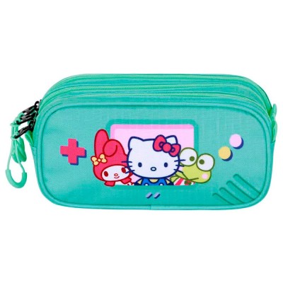 ученически,принадлежности,karactermania,hello,kitty,sanrio,pencil,case,green,(multicolor)