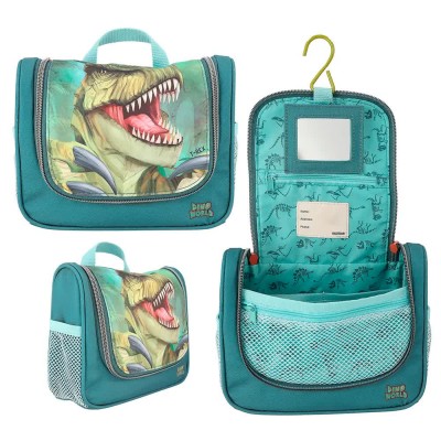 несесер,тоалетни,принадлежности,dino,world,danger,wash,bag,green,(green)