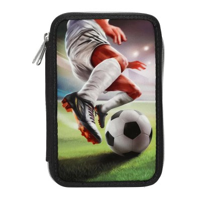 канцеларски,принадлежности,dino,world,action,word,football,pencil,case,multicolor,(multicolor)