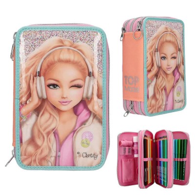 канцеларски,принадлежности,topmodel,music,0414100,pencil,case,pink,(multicolor)