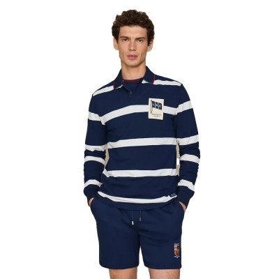 дамски,блузи,с,яка,мъжки,блузи,с,яка,hackett,hm5500051,long,sleeve,polo,blue,(old,navy)