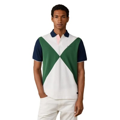 дамски,блузи,с,яка,мъжки,блузи,с,яка,hackett,hm5600208,short,sleeve,polo,green,white,(off,white)