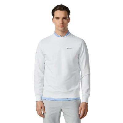 блуза,мъжки,пуловери,hackett,hm5800120,sweatshirt,white,(optic,white)