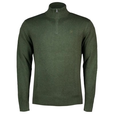 блуза,мъжки,пуловери,дамски,пуловери,hackett,hm7000117,half,zip,sweater,green,(olive,green)