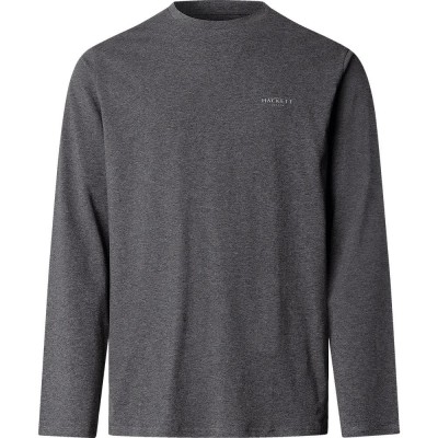 тениска,мъжки,пижами,hackett,hmu200057,long,sleeve,pyjama,t,shirt,grey,(dark,grey,marl)