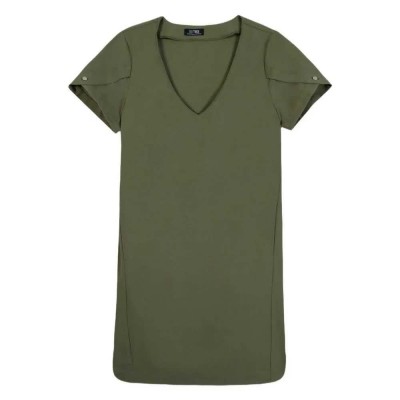 рокля,дамски,поли,и,рокли,tbs,lannarob,long,sleeve,short,dress,green,(kaki,green)