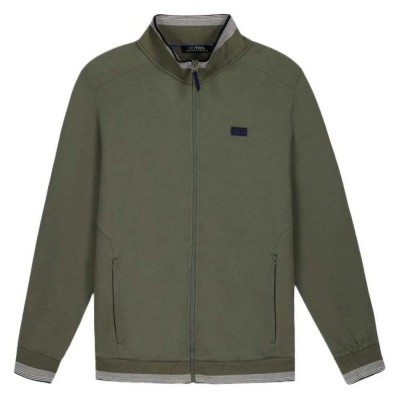 блуза,мъжки,пуловери,tbs,leanngil,full,zip,sweatshirt,green,(kaki,green)