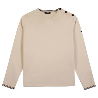блуза,мъжки,пуловери,дамски,пуловери,tbs,loranron,sweater,beige,(ecru,white)