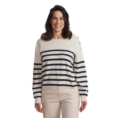 блуза,мъжки,пуловери,дамски,пуловери,tbs,selenpul,sweater,white,(ecru,white)
