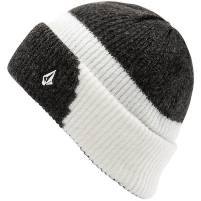 шапка,всички,шапки,volcom,2tone,beanie,black,grey,(black)
