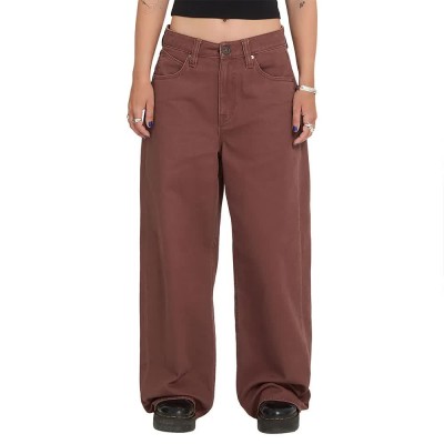 дънки,мъжки,панталони,дамски,панталони,volcom,beeggy,jeans,brown,(tobacco,brown)