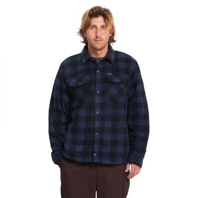 мъжки,якета,дамски,якета,и,палта,volcom,bowered,ii,overshirt,blue,(marine)