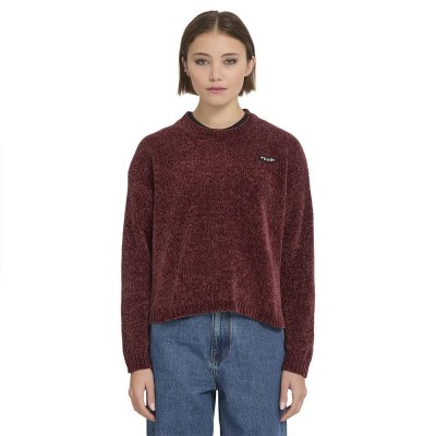 блуза,мъжки,пуловери,дамски,пуловери,volcom,bubble,tease,sweater,red,(brick)