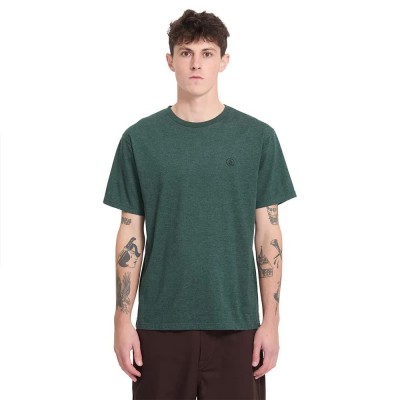 тениска,мъжки,тениски,дамски,тениски,volcom,circle,blanks,heather,short,sleeve,t,shirt,green,(scarab)