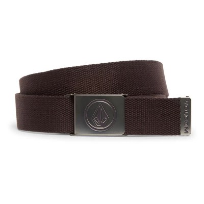 колан,колани,volcom,circle,web,belt,brown,(raisin)