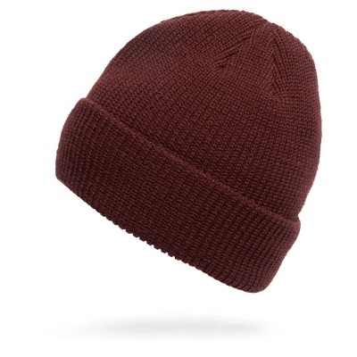 шапка,всички,шапки,volcom,full,stone,beanie,red,(brick)