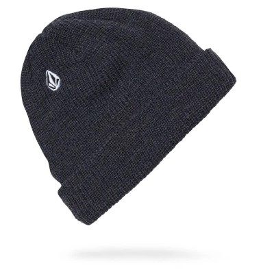 шапка,всички,шапки,volcom,full,stone,beanie,black,(charcoal,heather)
