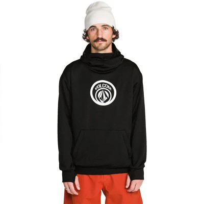 суичър,мъжки,пуловери,volcom,hydro,riding,hoodie,black,(black)