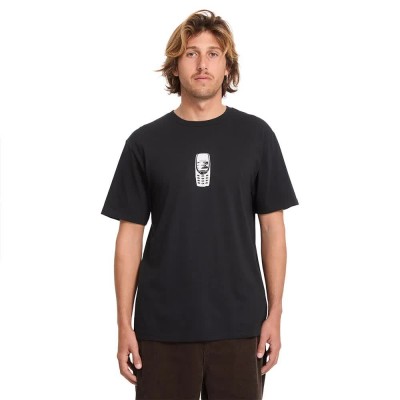 тениска,мъжки,тениски,дамски,тениски,volcom,last,call,basic,short,sleeve,t,shirt,black,(black)