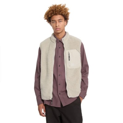 елек,мъжки,жилетки,volcom,muzzer,fuzzar,vest,beige,(stone)