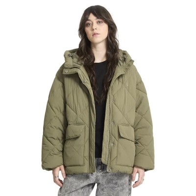 яке,мъжки,якета,дамски,якета,и,палта,volcom,out,of,boxy,puffer,jacket,green,(wintermoss)