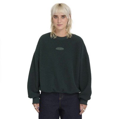 блуза,дамски,блузи,volcom,piou,sweatshirt,green,(scarab)