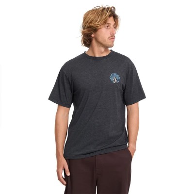 тениска,мъжки,тениски,дамски,тениски,volcom,ringstone,heather,short,sleeve,t,shirt,black,(heather,black)