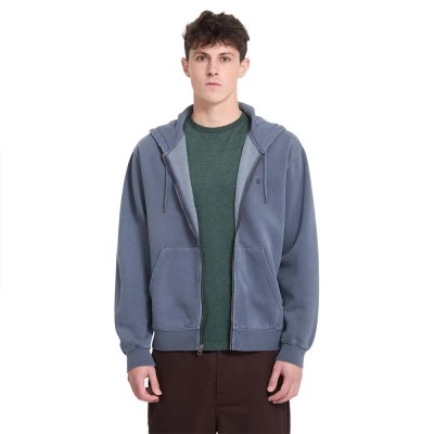 блуза,мъжки,пуловери,volcom,single,stone,pw,full,zip,sweatshirt,blue,(storm,blue)