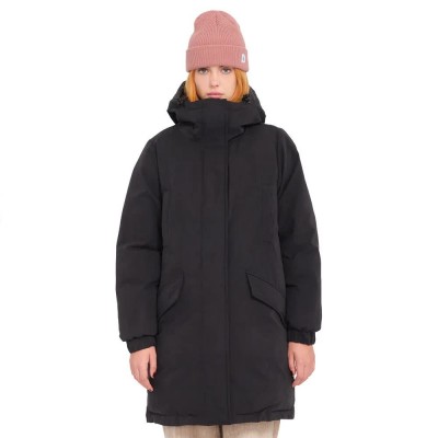 анорак,мъжки,якета,volcom,sleepi,puffer,up,parka,black,(black)