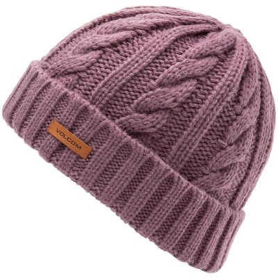 шапка,всички,шапки,volcom,stone,knit,beanie,purple,(arctic,dust)