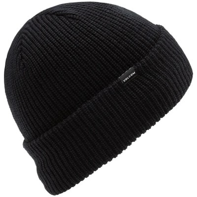 шапка,всички,шапки,volcom,sweep,lined,beanie,black,(black)